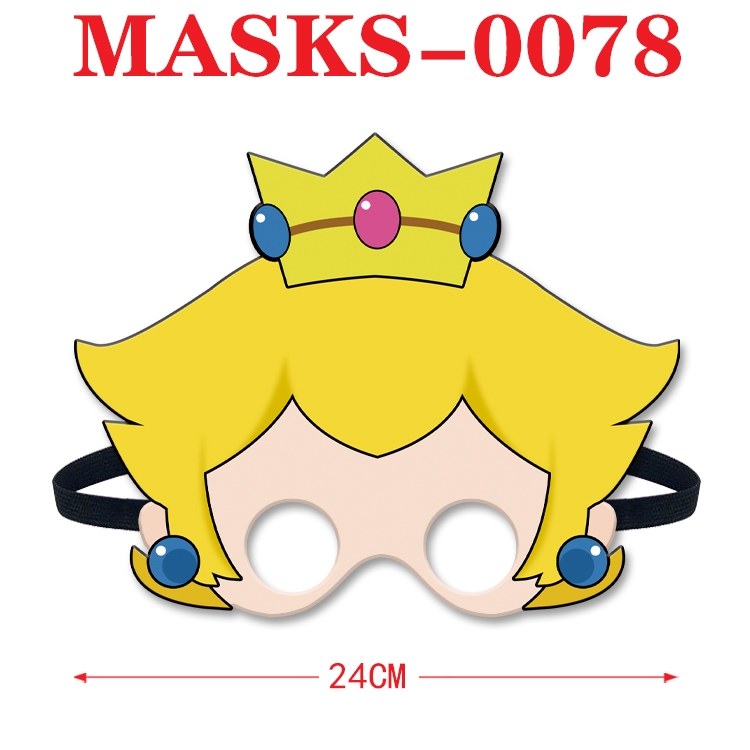 Superhero Anime cosplay felt funny mask 24cm with elastic adjustment size  MASKS-0078