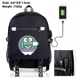 Sanrio canvas USB backpack car...
