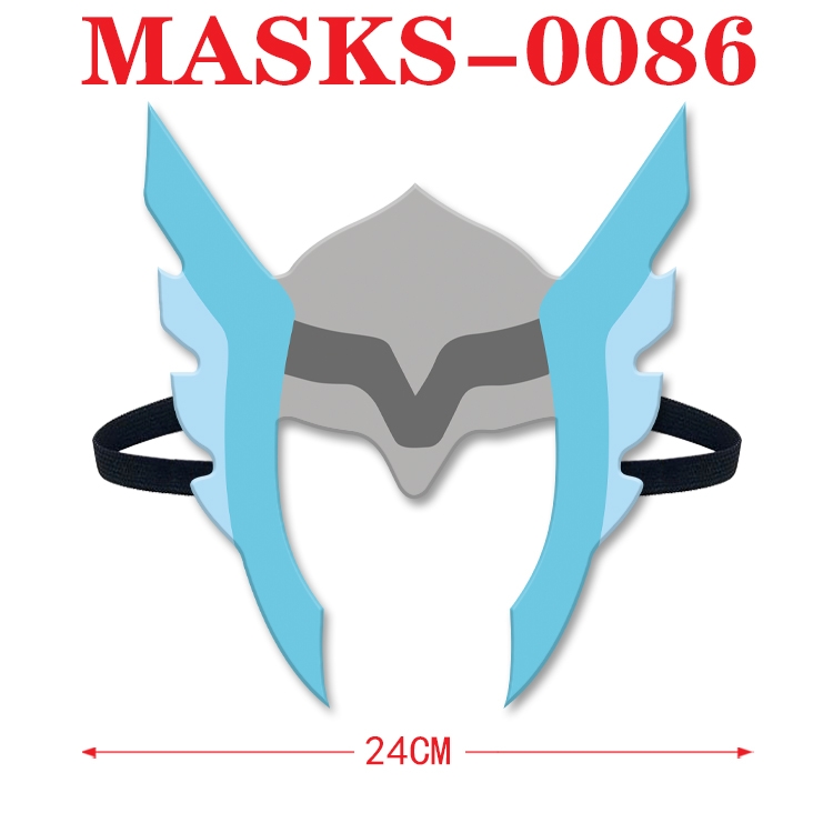 Superhero Anime cosplay felt funny mask 24cm with elastic adjustment size MASKS-0086
