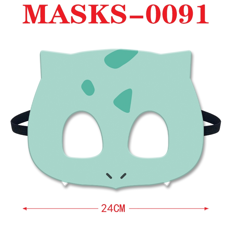 Pokemon Anime cosplay felt funny mask 24cm with elastic adjustment size MASKS-0091