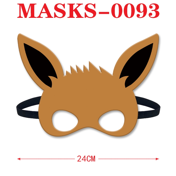 Pokemon Anime cosplay felt funny mask 24cm with elastic adjustment size MASKS-0093