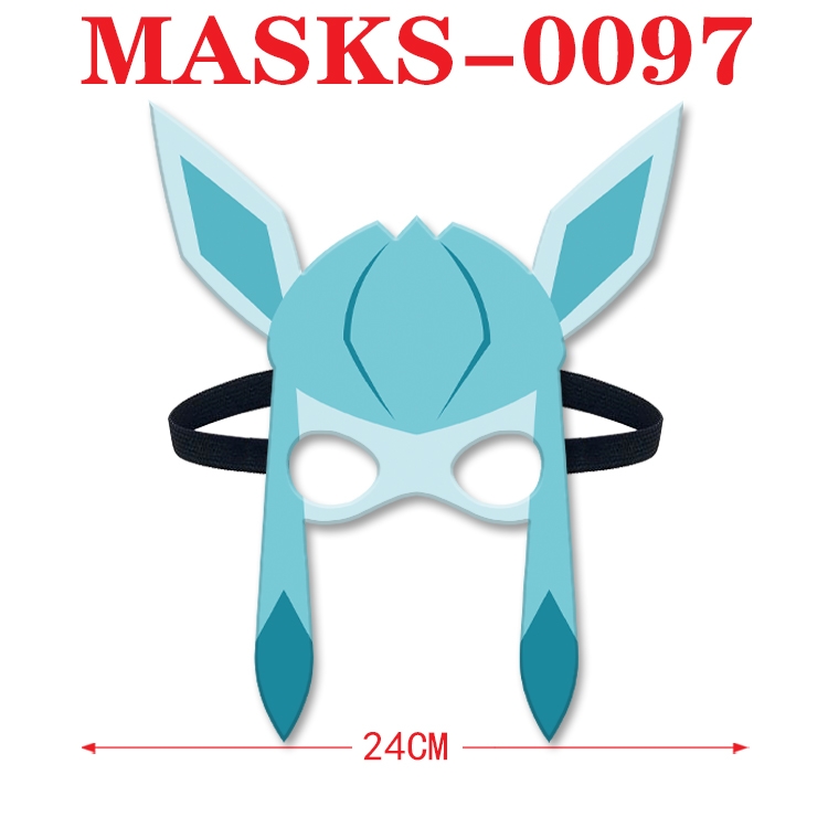 Pokemon Anime cosplay felt funny mask 24cm with elastic adjustment size MASKS-0097