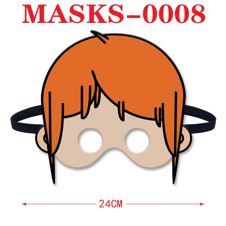One Piece Anime cosplay felt funny mask 24cm with elastic adjustment size MASKS-0008
