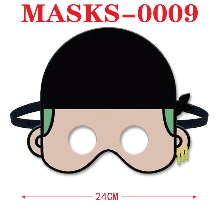 One Piece Anime cosplay felt funny mask 24cm with elastic adjustment size  MASKS-0009