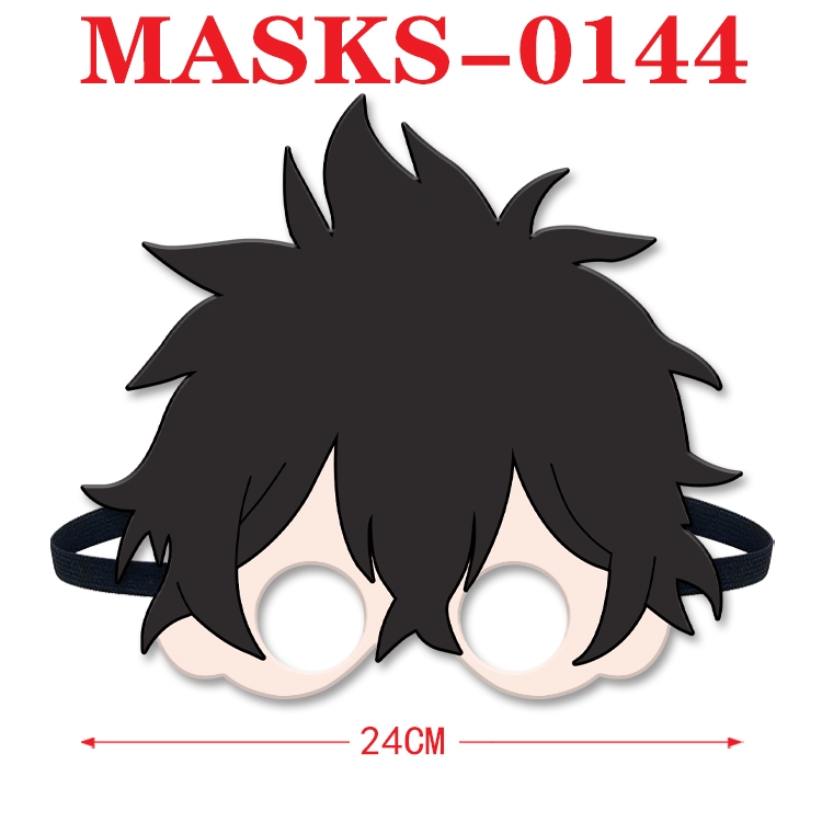 Black Clover Anime cosplay felt funny mask 24cm with elastic adjustment size  MASKS-0144