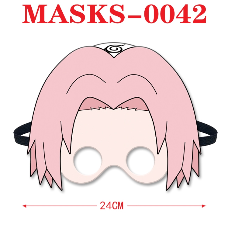 Naruto Anime cosplay felt funny mask 24cm with elastic adjustment size MASKS-0042