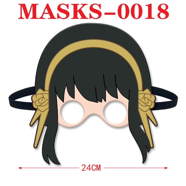 SPY×FAMILY Anime cosplay felt funny mask 24cm with elastic adjustment size MASKS-0018
