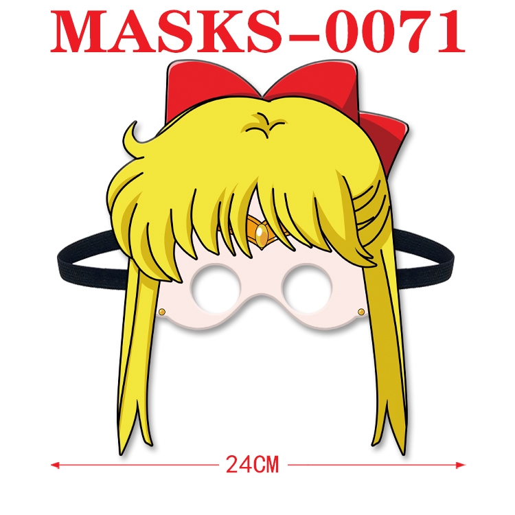 sailormoon Anime cosplay felt funny mask 24cm with elastic adjustment size  MASKS-0071