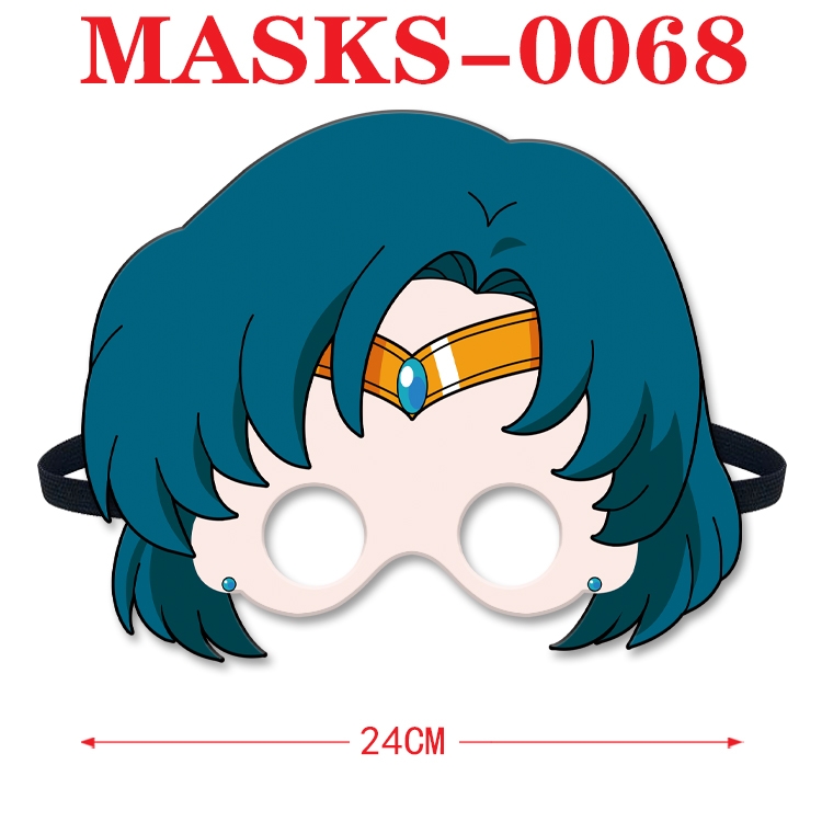 sailormoon Anime cosplay felt funny mask 24cm with elastic adjustment size  MASKS-0068