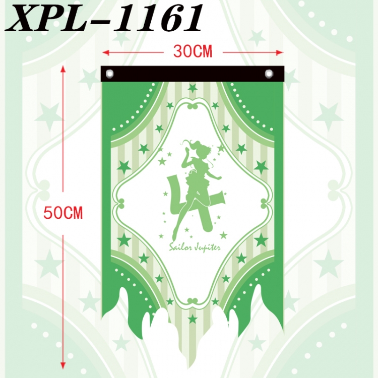 sailormoon Anime Alien Retro Flag Prop 30X50cm  XPL-1161