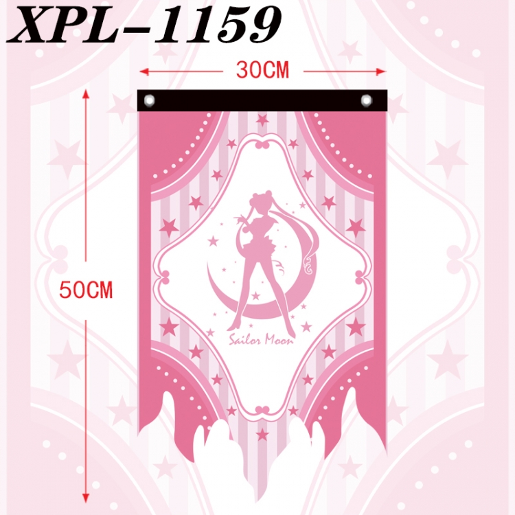 sailormoon Anime Alien Retro Flag Prop 30X50cm  XPL-1159