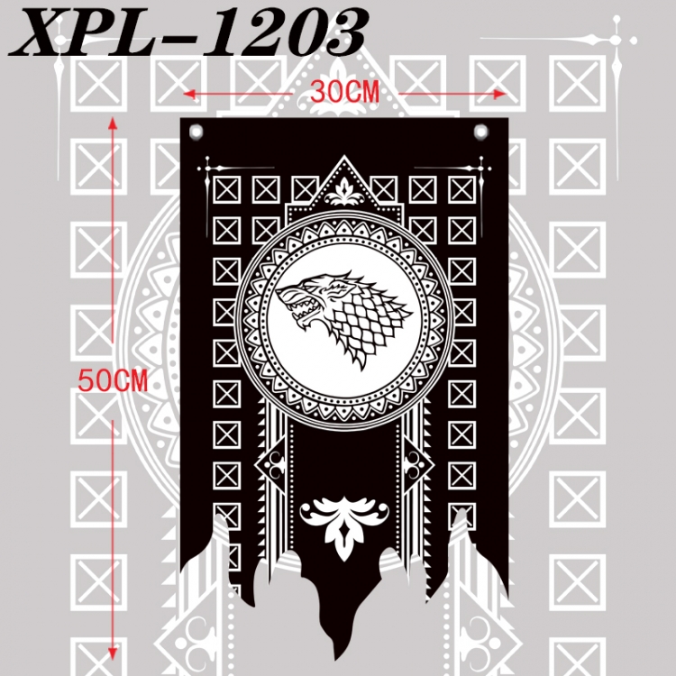 Game of Thrones Anime Alien Retro Flag Prop 30X50cm XPL-1203