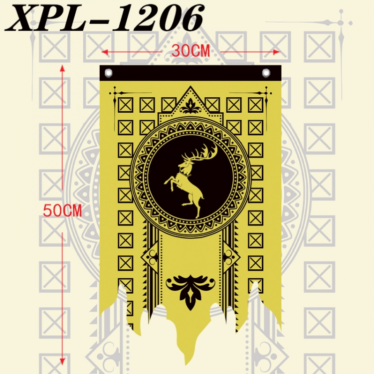 Game of Thrones Anime Alien Retro Flag Prop 30X50cm XPL-1206