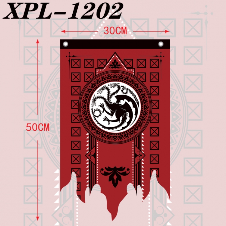 Game of Thrones Anime Alien Retro Flag Prop 30X50cm XPL-1202