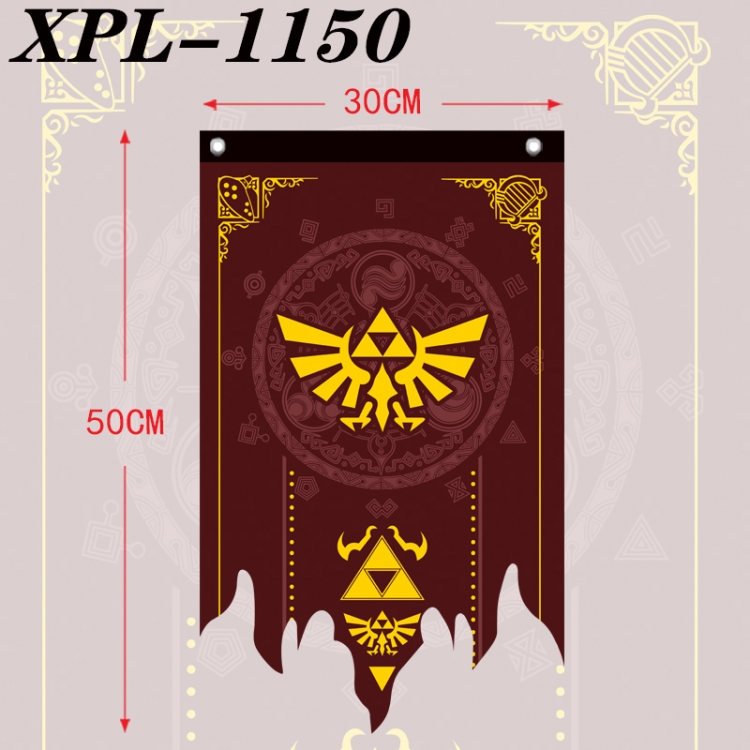 The Legend of Zelda Anime Alien Retro Flag Prop 30X50cm XPL-1150