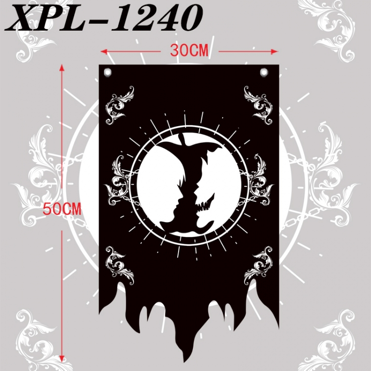 Death note Anime Alien Retro Flag Prop 30X50cm XPL-1240