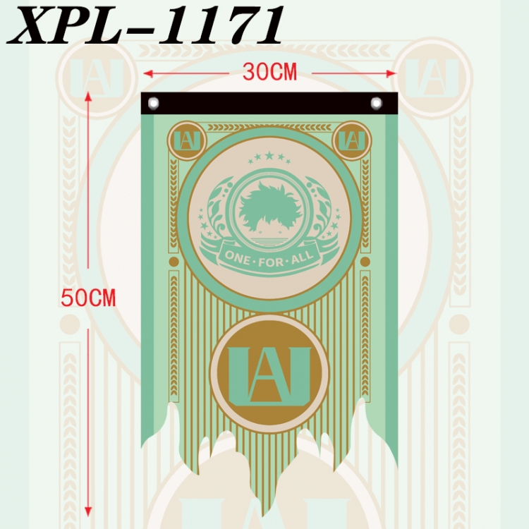 My Hero Academia Anime Alien Retro Flag Prop 30X50cm XPL-1171