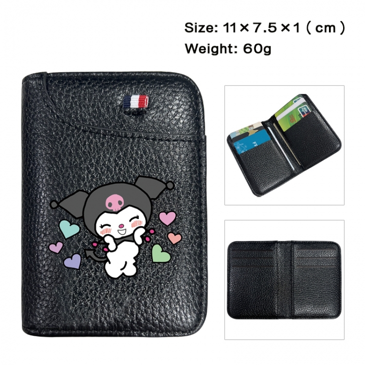 Sanrio Anime PU Half Fold Wallet Card Bag 11X7.5X1cm 60G