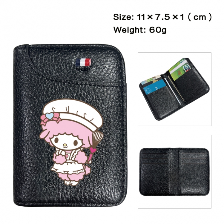 Sanrio Anime PU Half Fold Wallet Card Bag 11X7.5X1cm 60G