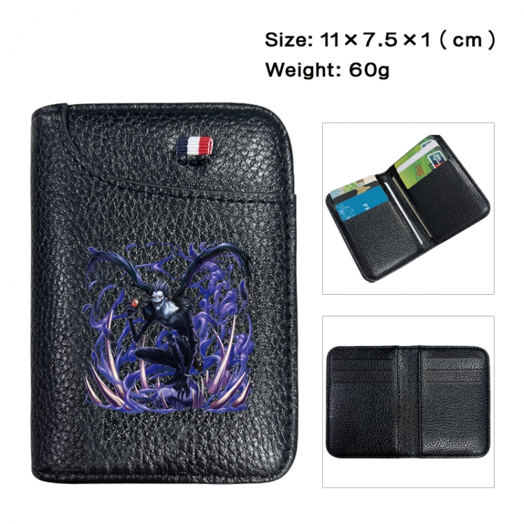 Death note Anime PU Half Fold Wallet Card Bag 11X7.5X1cm 60G