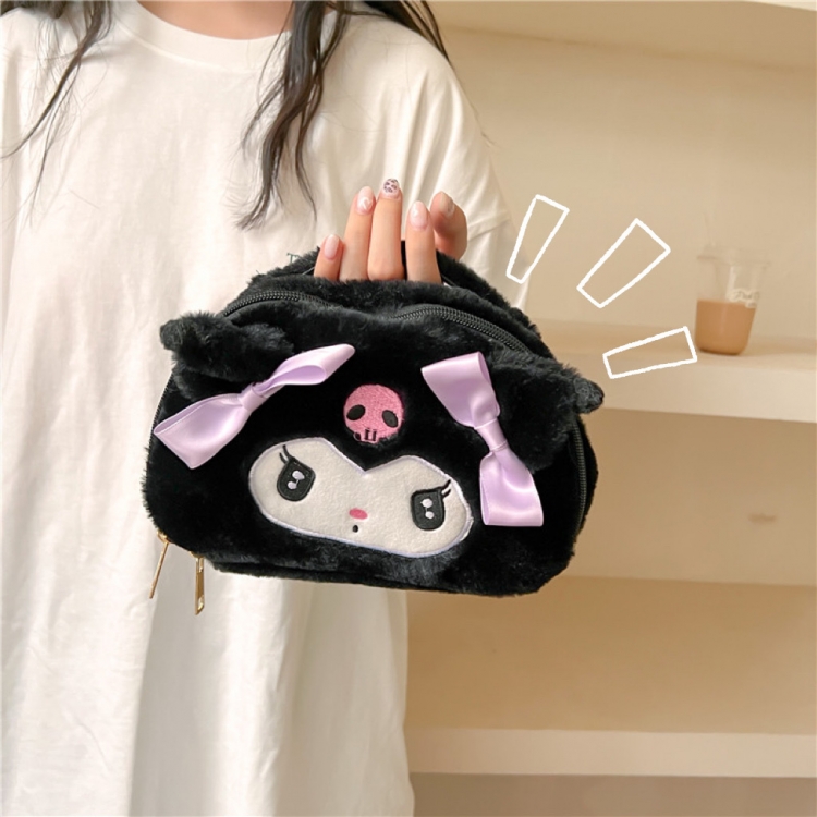 sanrio Portable travel bag, plush makeup bag  wash bag storage bag price for 3 pcs