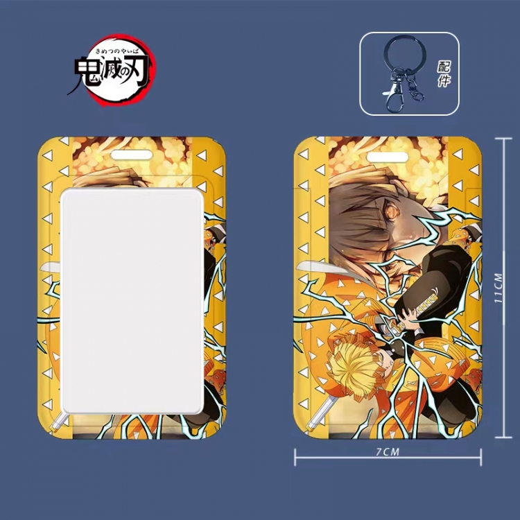 Demon Slayer Kimets Cartoon peripheral ID card sleeve Ferrule 11cm long 7cm wide price for 5 pcs