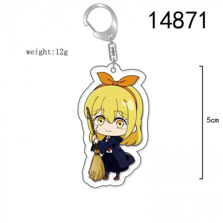 Mashle: Magic and Muscles Anime Acrylic Keychain Charm price for 5 pcs 14871