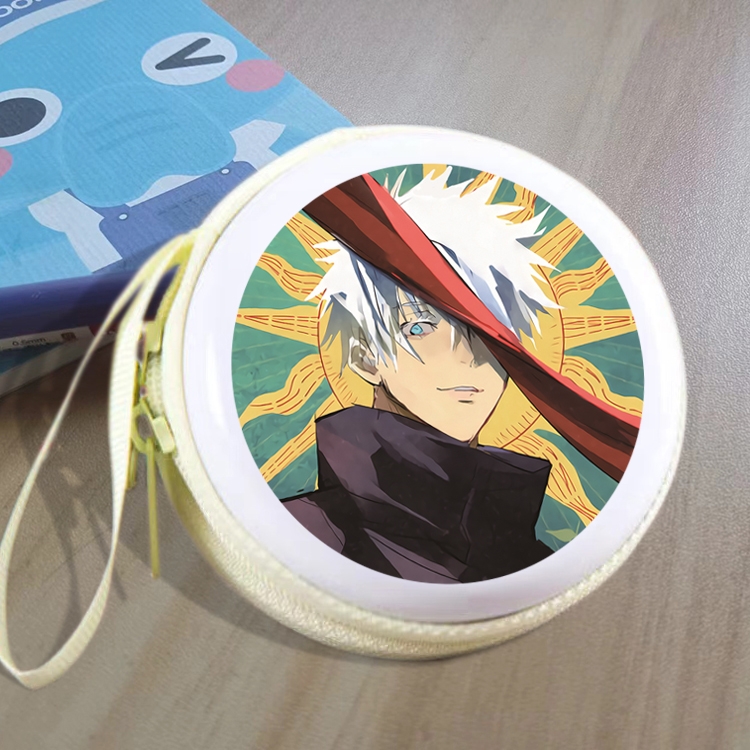 Jujutsu Kaisen Animation peripheral Tinning zipper zero wallet key bag