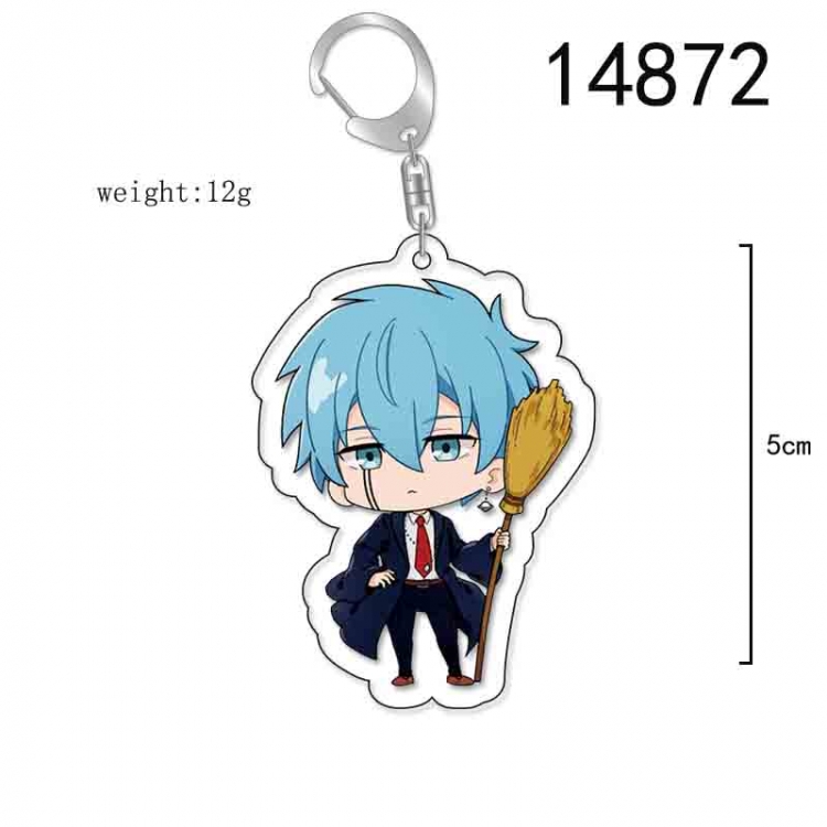 Mashle: Magic and Muscles Anime Acrylic Keychain Charm price for 5 pcs 14872