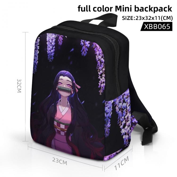 Demon Slayer Kimets Anime full color backpack backpack backpack 23x32x11cm XBB065