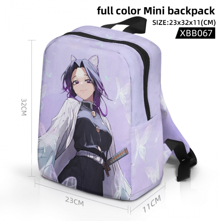 Demon Slayer Kimets Anime full color backpack backpack backpack 23x32x11cm XBB067