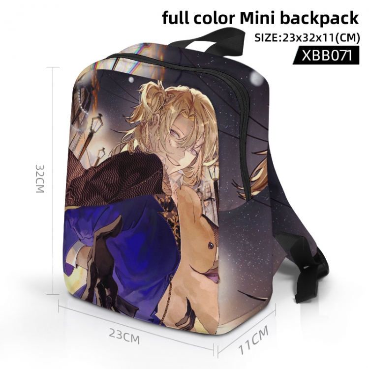 lucas  Anime full color backpack backpack backpack 23x32x11cm XBB071