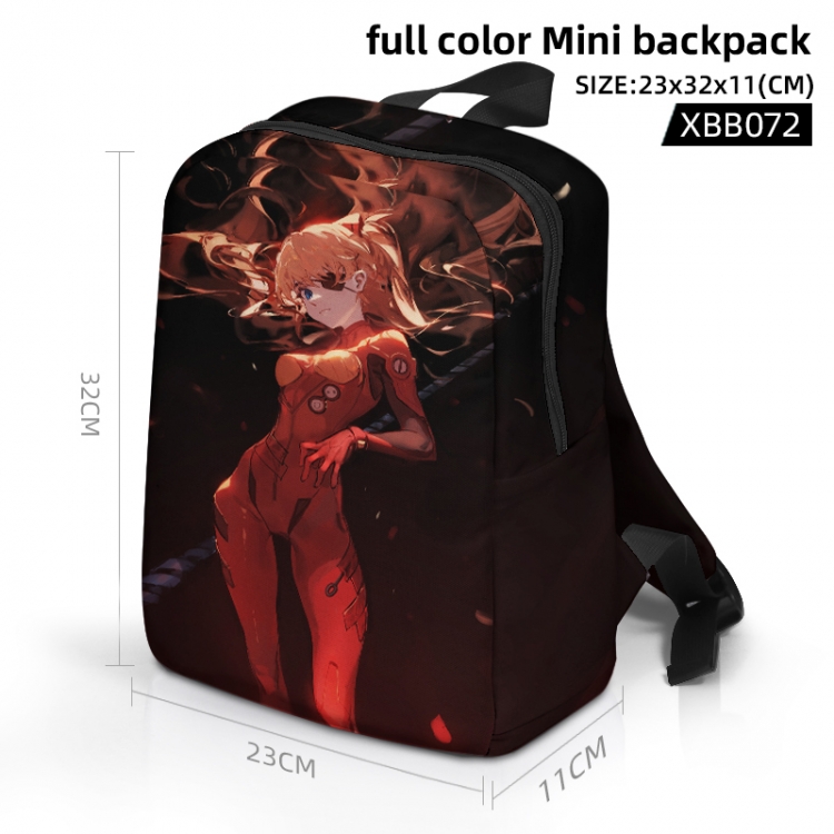 EVA   Anime full color backpack backpack backpack 23x32x11cm XBB072