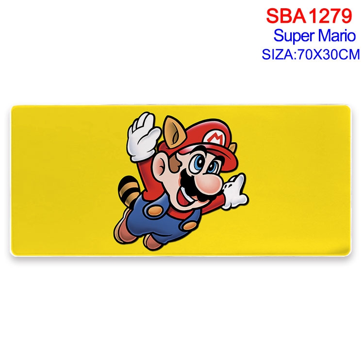 Super Mario Animation peripheral locking mouse pad 70X30cm SBA-1279-2
