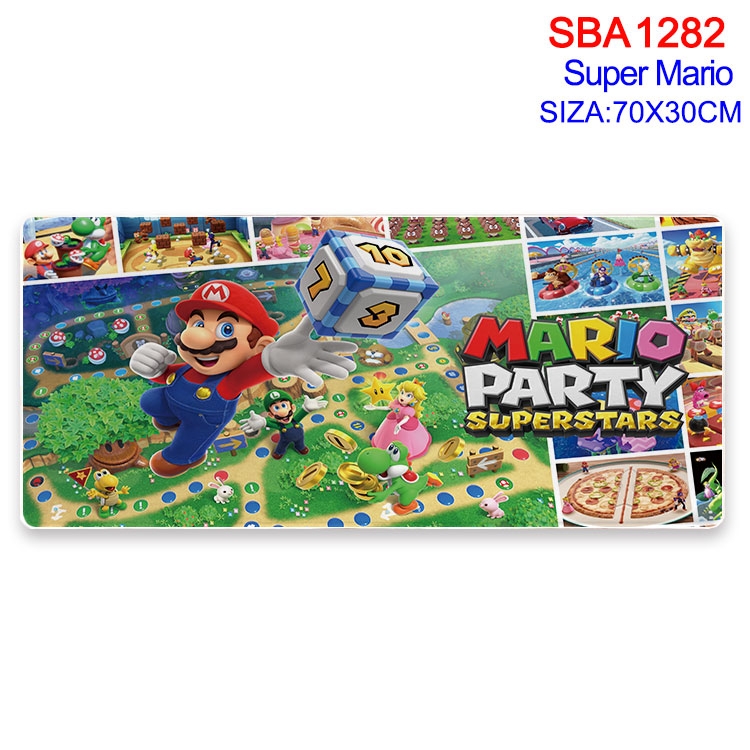 Super Mario Animation peripheral locking mouse pad 70X30cm SBA-1282-2