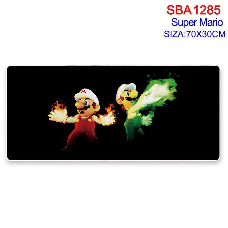 Super Mario Animation peripheral locking mouse pad 70X30cm SBA-1285-2