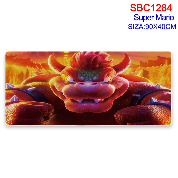 Super Mario Anime peripheral edge lock mouse pad 90X40CM SBC-1284-2