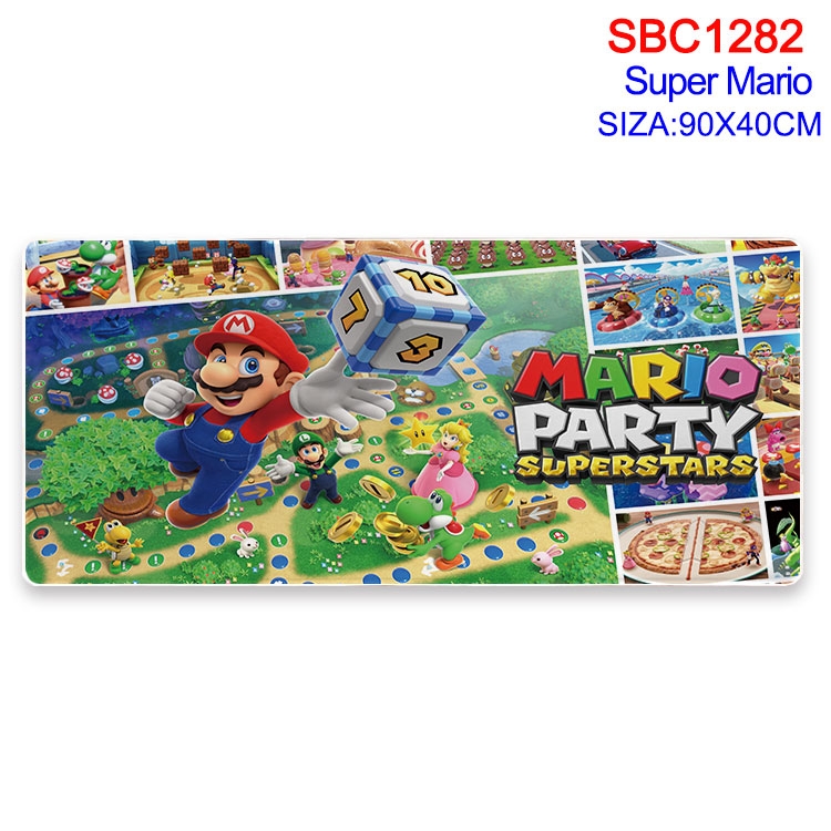 Super Mario Anime peripheral edge lock mouse pad 90X40CM SBC-1282-2