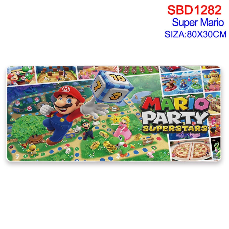 Super Mario  Animation peripheral locking mouse pad 80X30cm  SBD-1282-2