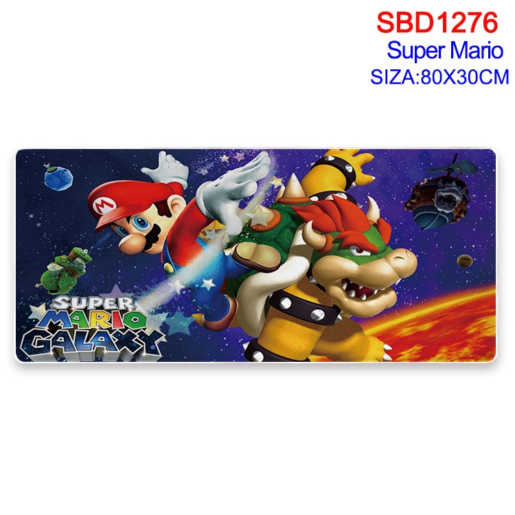 Super Mario  Animation peripheral locking mouse pad 80X30cm  SBD-1276-2
