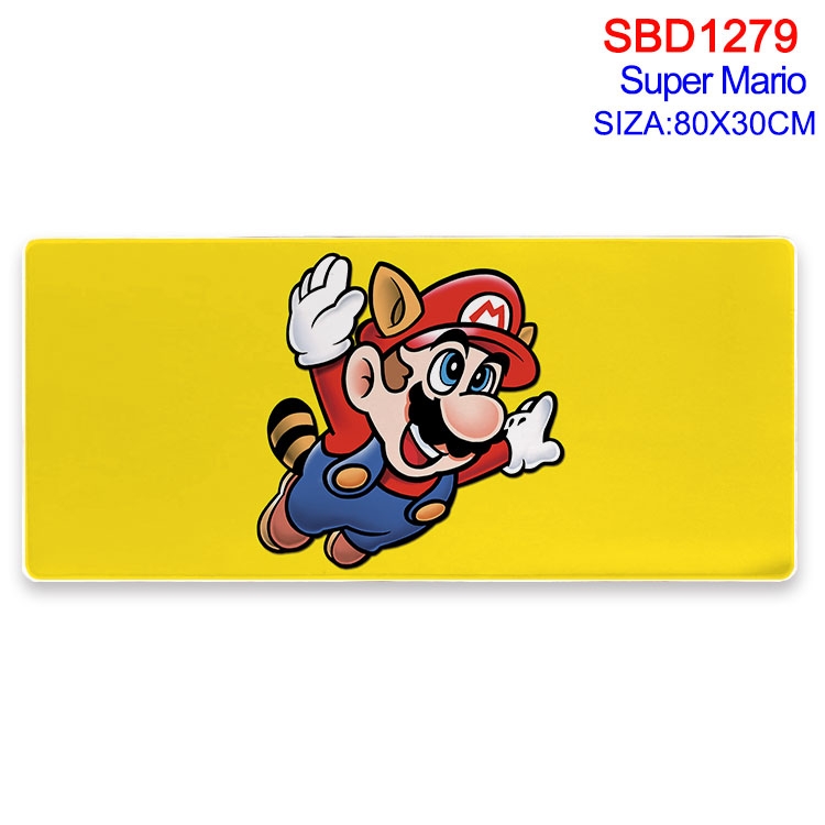 Super Mario  Animation peripheral locking mouse pad 80X30cm  SBD-1279-2