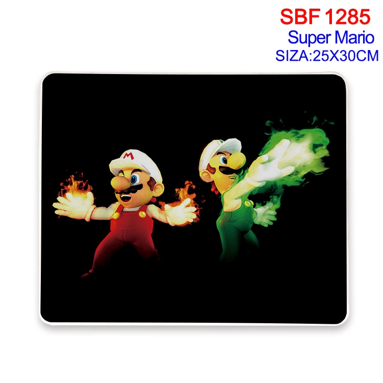 Super Mario Animation peripheral locking mouse pad 25X30CM SBF-1285-2