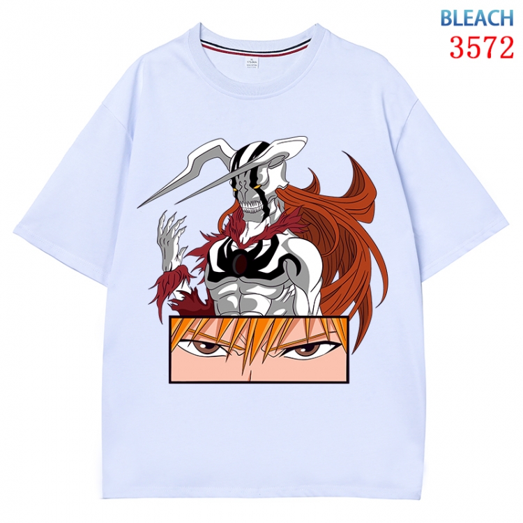 Bleach Anime Pure Cotton Short Sleeve T-shirt Direct Spray Technology from S to 4XL CMY-3572-1