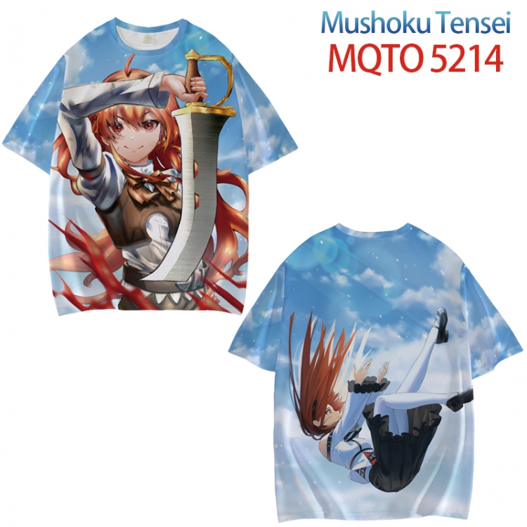 Mushoku Tensei  Full color printed short sleeve T-shirt from XXS to 4XL MQTO5214