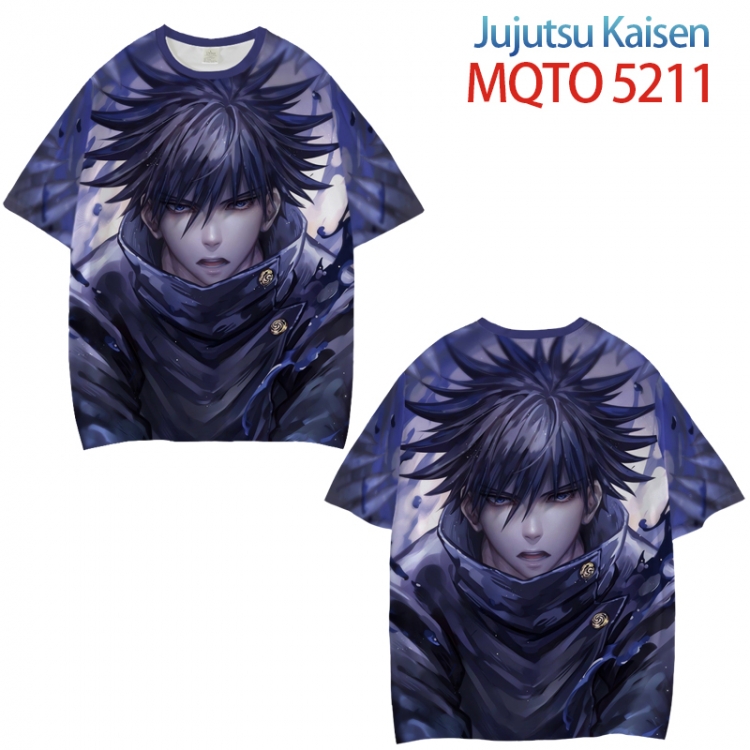 Jujutsu Kaisen Full color printed short sleeve T-shirt from XXS to 4XL MQTO5211