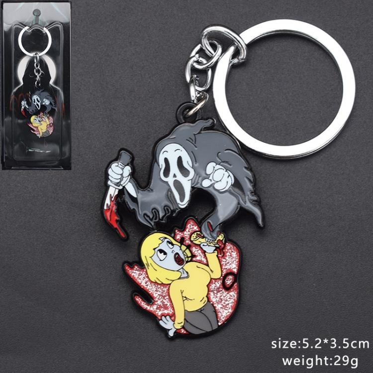 Scream Anime cartoon Key Chain school bag pendant price for 5 pcs