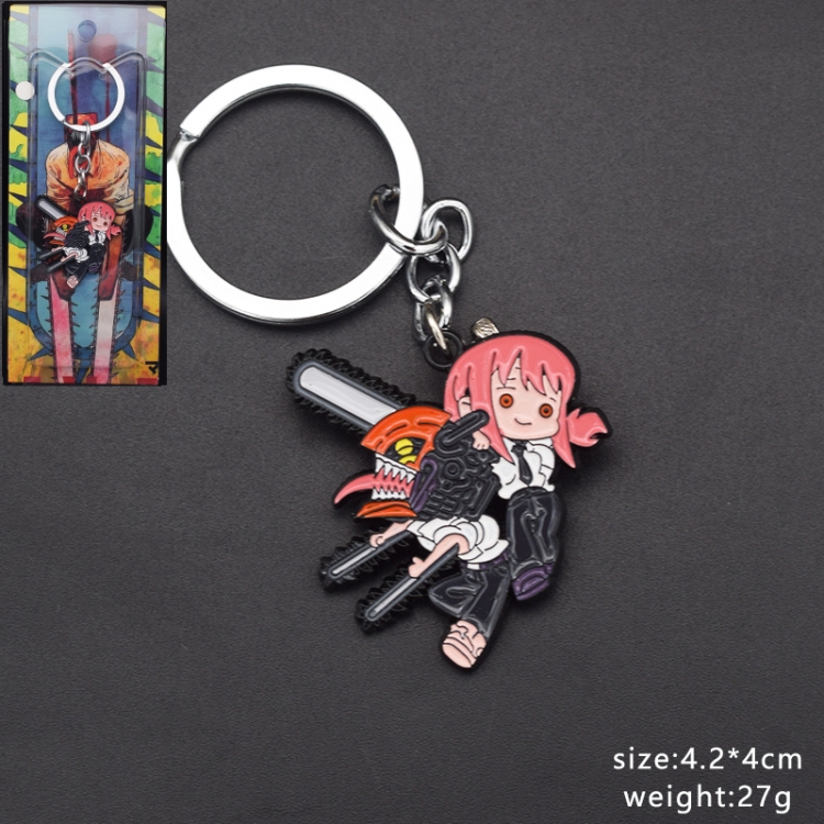 Chainsaw man Anime cartoon keychain backpack pendant price for 5 pcs
