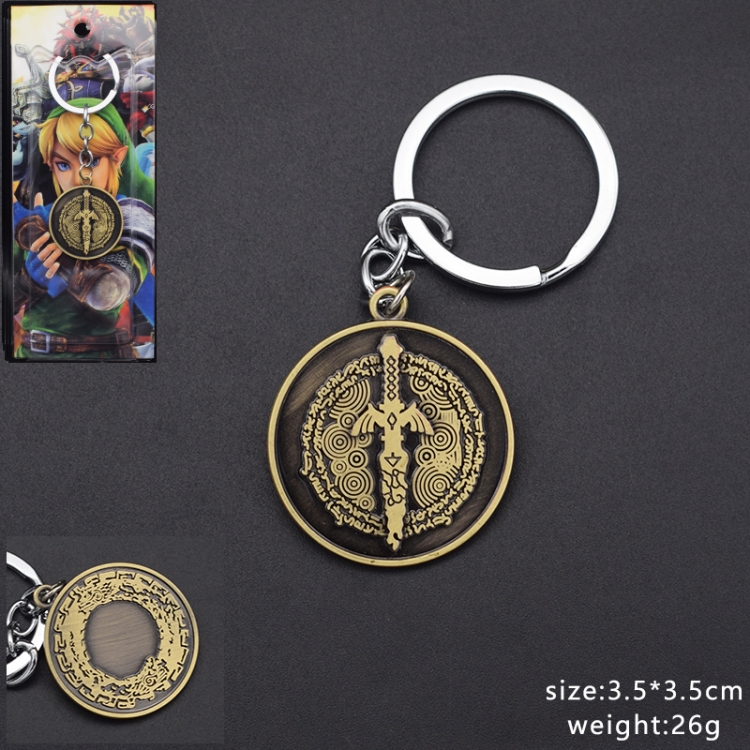 The Legend of Zelda   Anime cartoon rotating keychain backpack pendant price for 5 pcs
