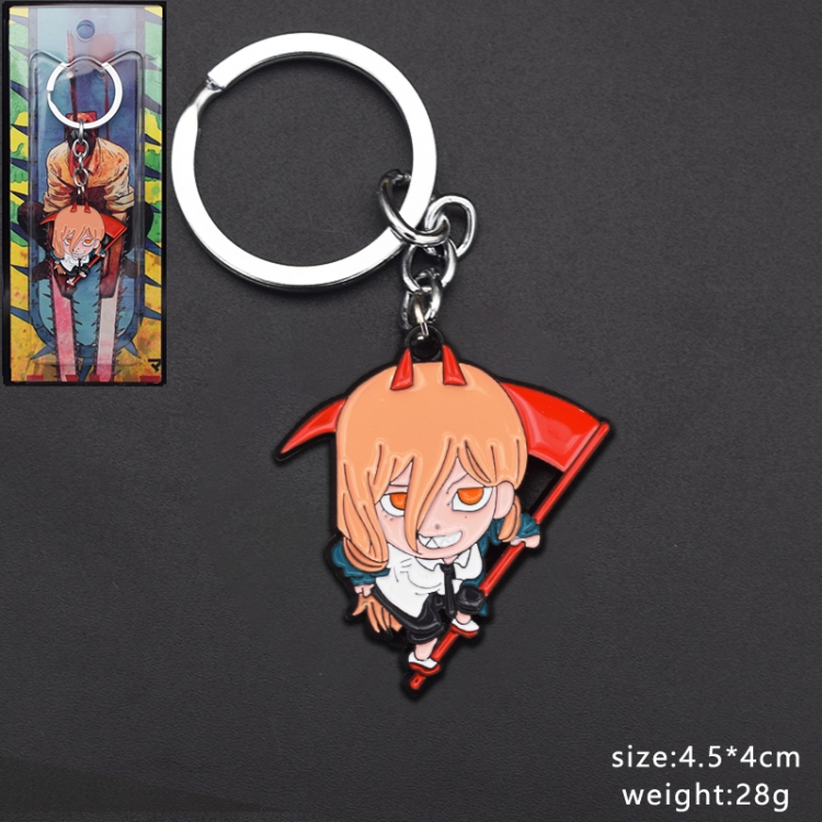 Chainsaw man Anime cartoon keychain backpack pendant price for 5 pcs