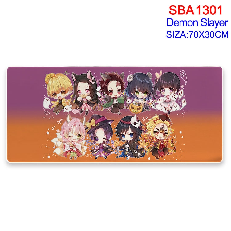 Demon Slayer Kimets Animation peripheral locking mouse pad 70X30cm SBA-1301-2